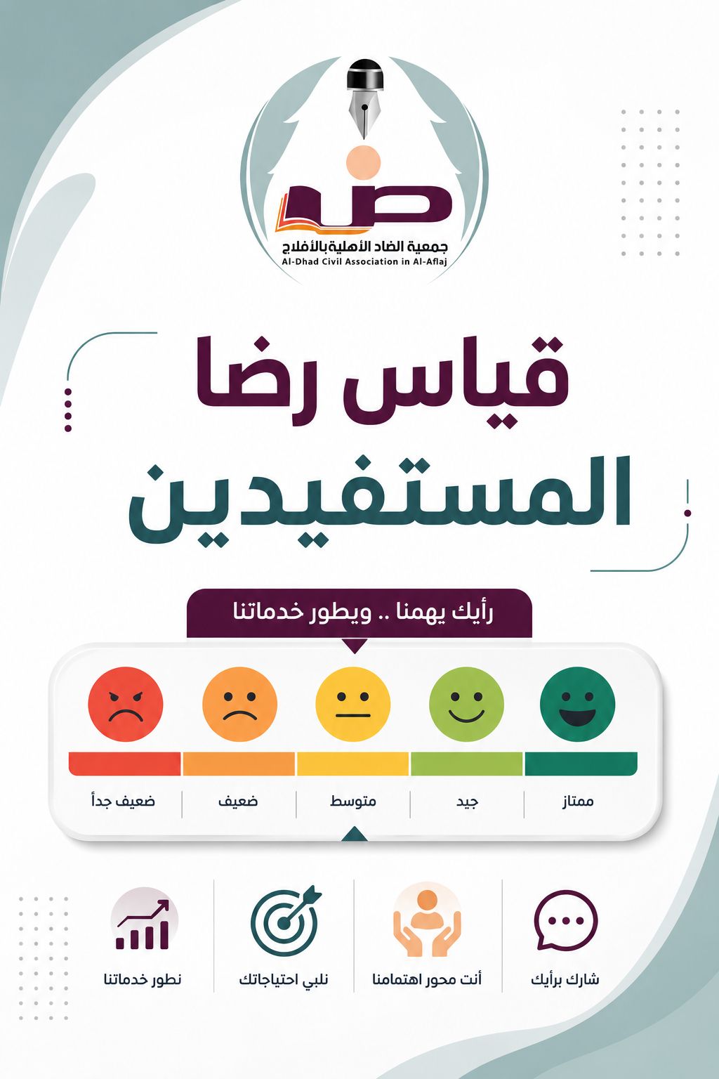 قياس رضا المستفيدين